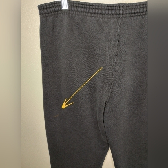 VINTAGE 90s Soffe Adult Medium Sweatpants Joggers Baggy Black Made In USA *READ* - Picture 5 of 8